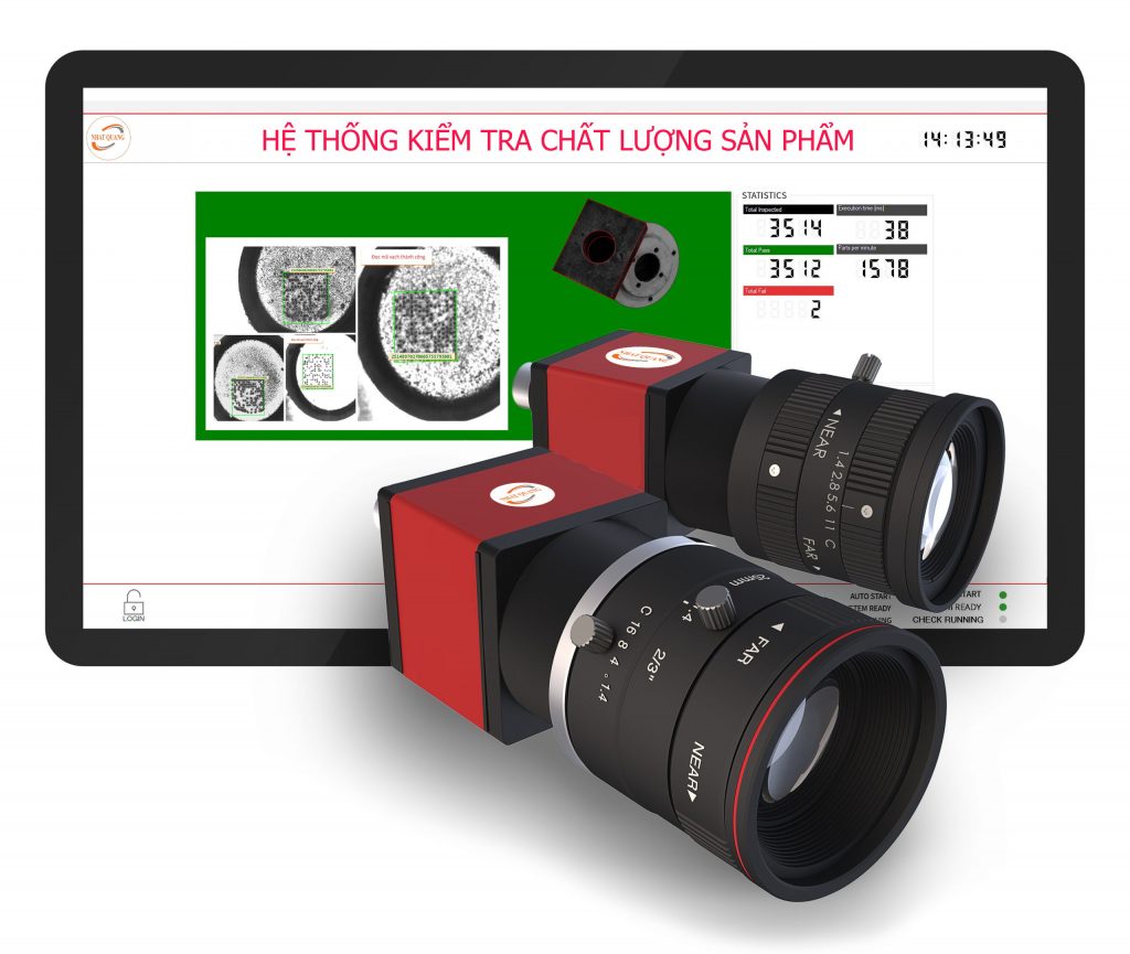 Các ứng dụng thị giác máy công nghiệp